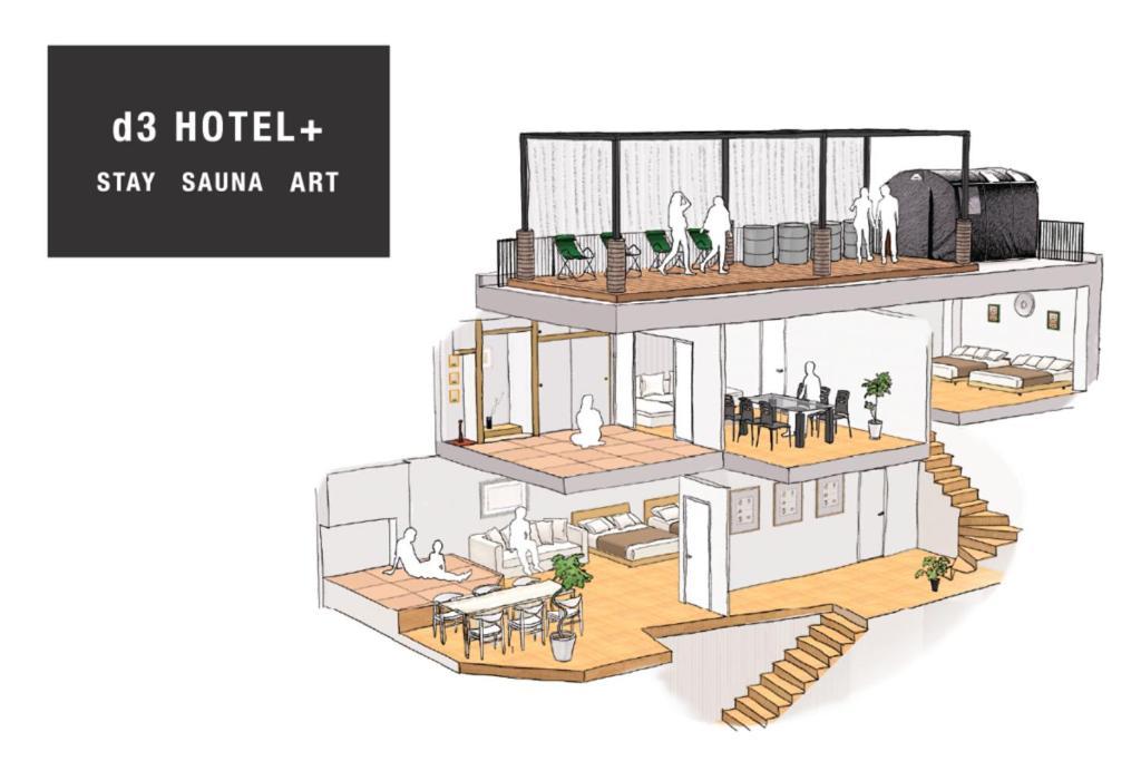 D3 Hotel Gallery2 大阪 外观 照片